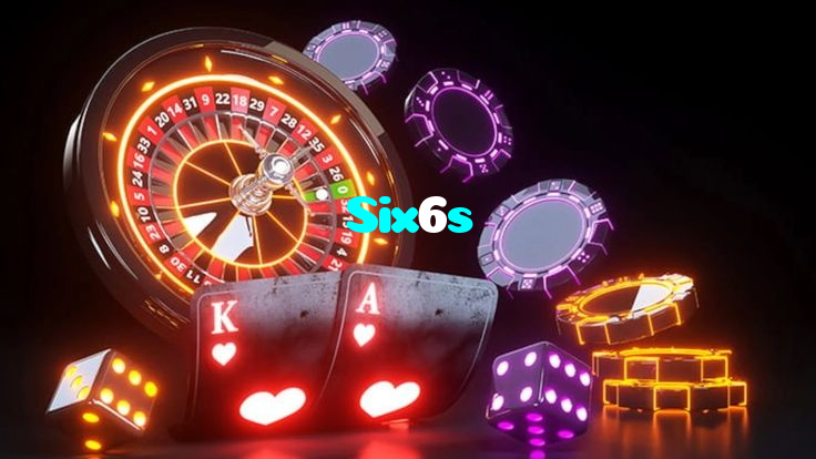 Six6s casino presented on mobile device in Pakistan with slots and live games